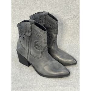 Carlos by Carlos Santana Women's (Sz 6.5) Austin Ankle Boot, Grey, $149